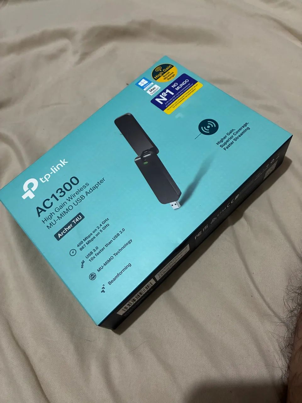Adaptador USB Wi-Fi TP-Link AC1300 2.4ghz 5ghz 