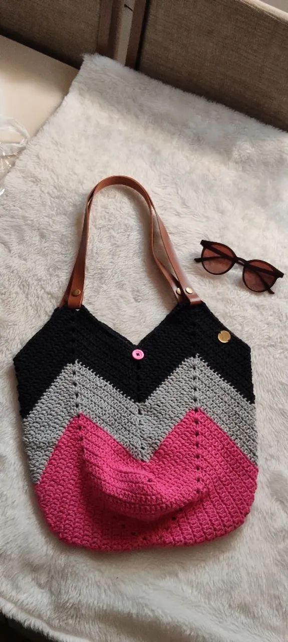 Bolsas de crochê ? - Foto 3
