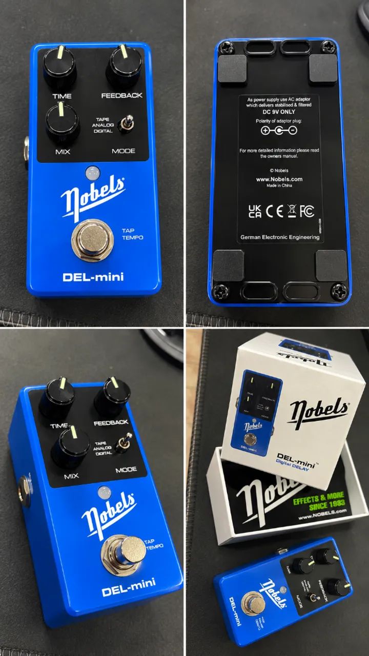 Pedal Nobels DEL-mini digital delay