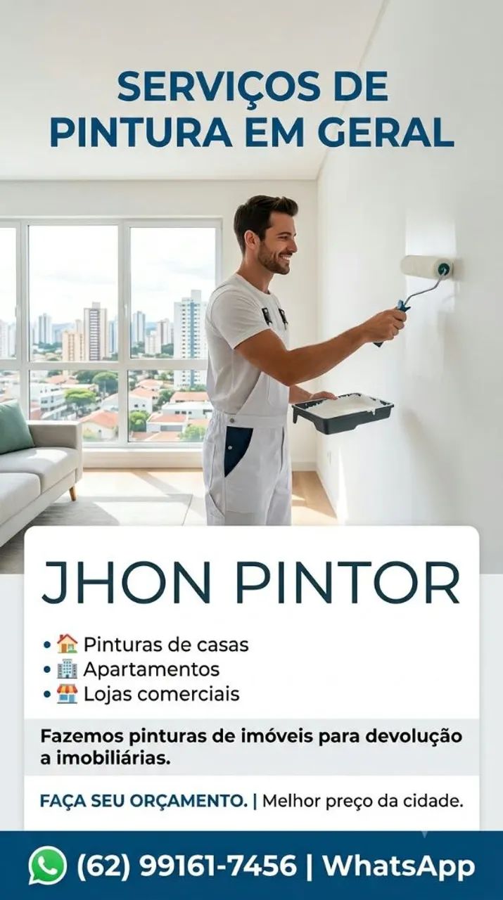 Serviços de pintura em geral 