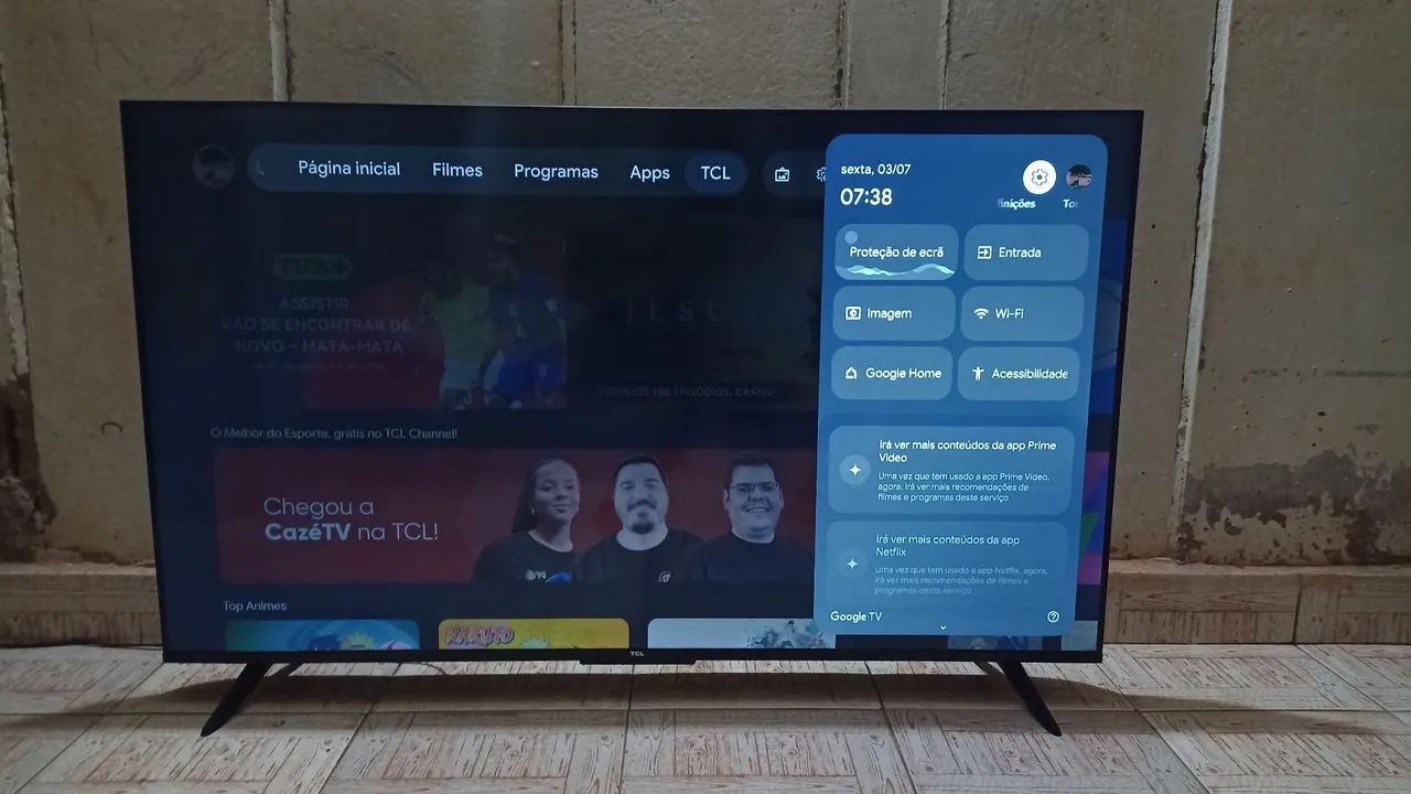 Tv smart TCL 50 polegadas  - Foto 3