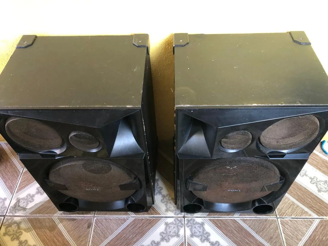 Caixas de som Sony 