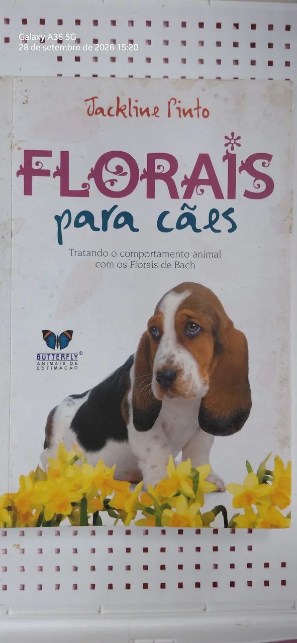 Livro florais para cães