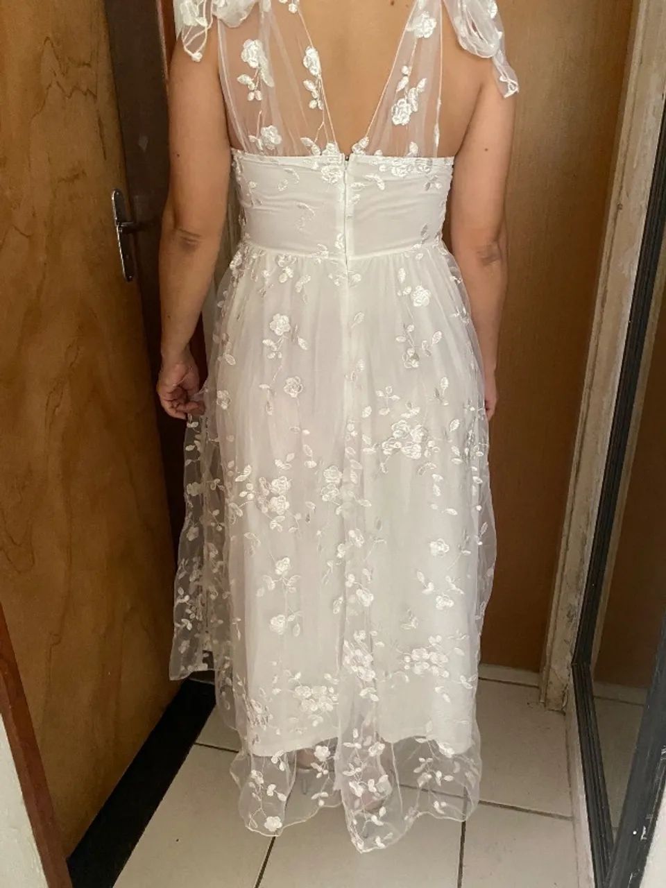 Vestido de noiva minimalista  - Foto 2