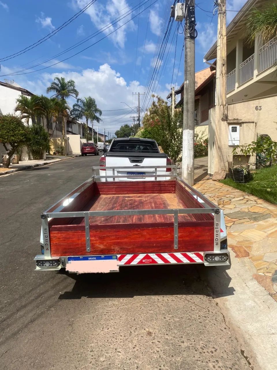 CARRETINHA REBOQUE TRUCADA 2 EIXOS  - Foto 4