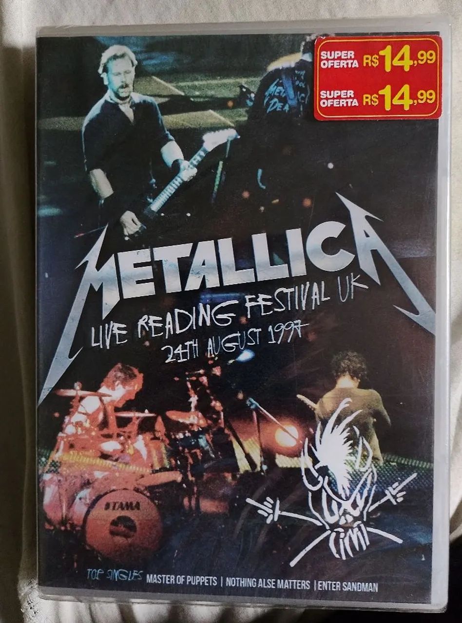 Dvds do  Metallica  - Foto 3