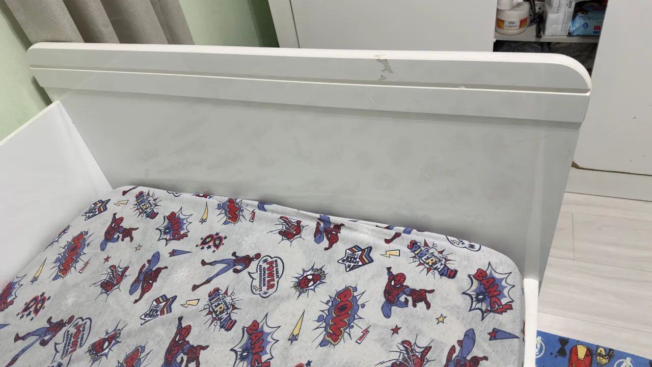 BI CAMA INFANTIL SEMI NOVA C/ 2 COLCHÕES - Foto 3