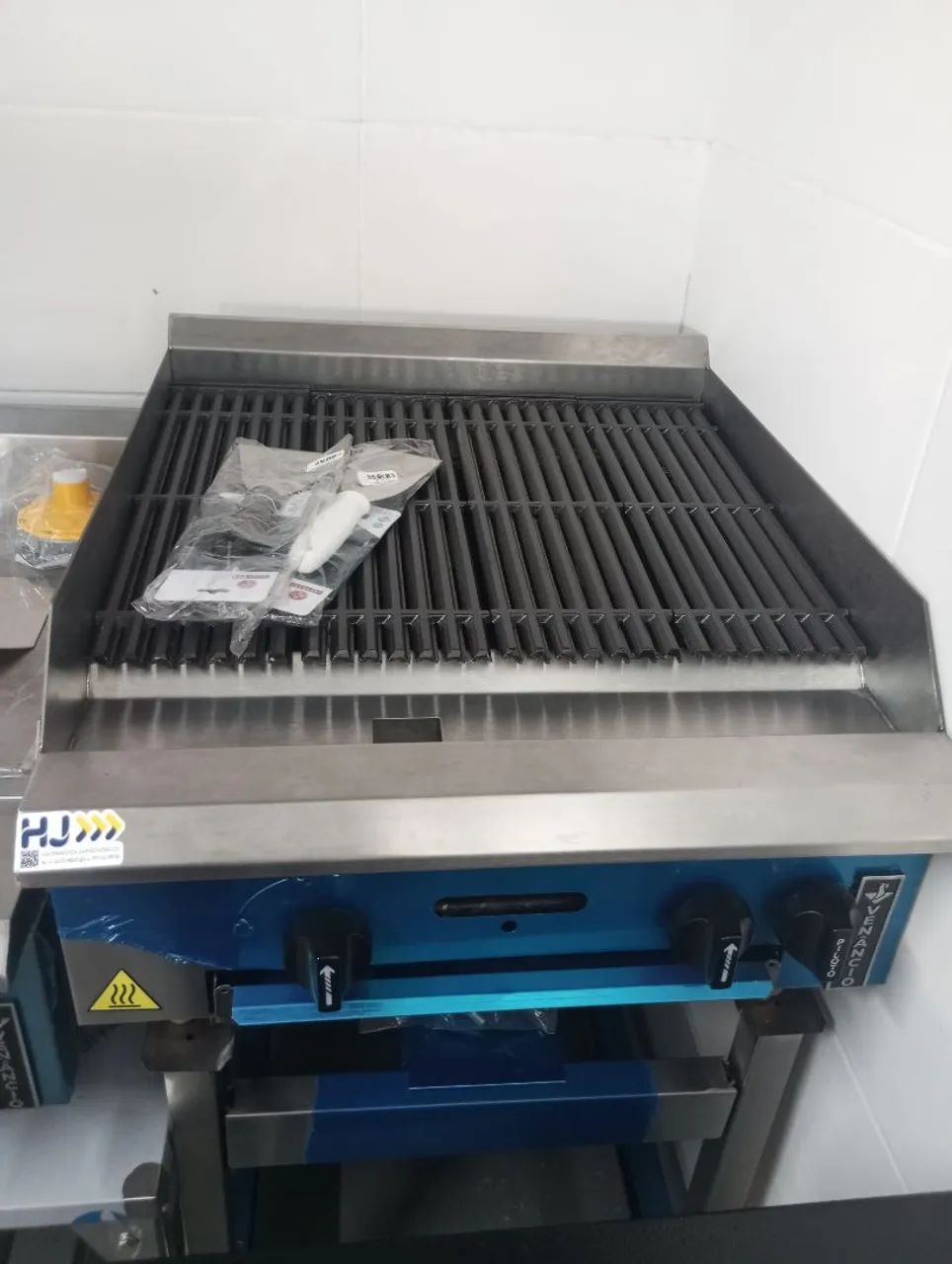 NZ. Char Broiler 60cm inox VENÂNCIO 