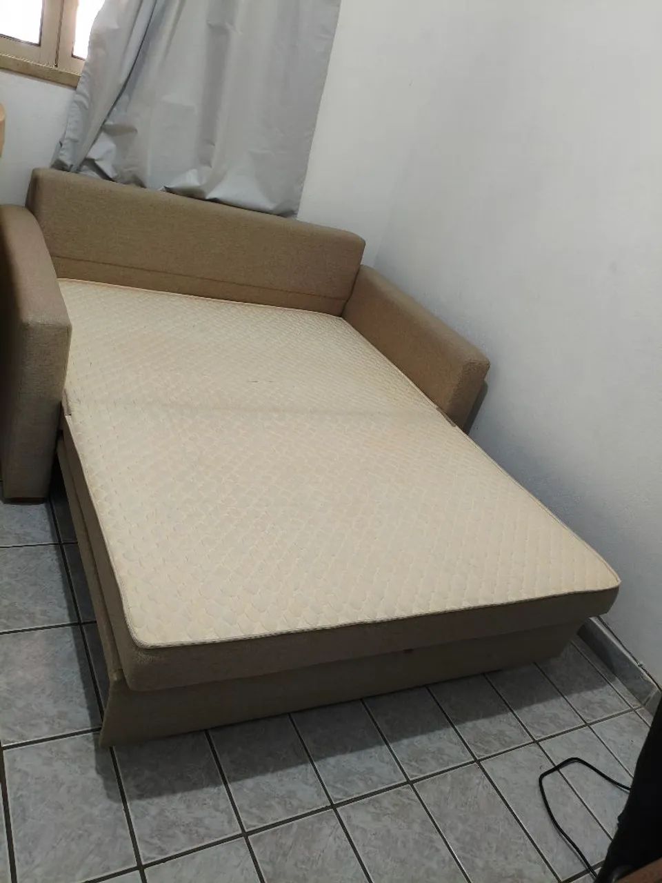 sofá cama usado em bom estado de conservação  - Foto 5