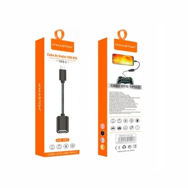 Adaptador Otg Usb C em  Malha Hmaston - Foto 5