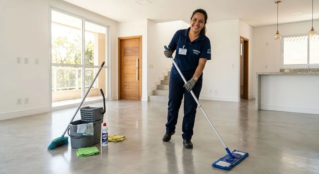 Limpeza pós obra