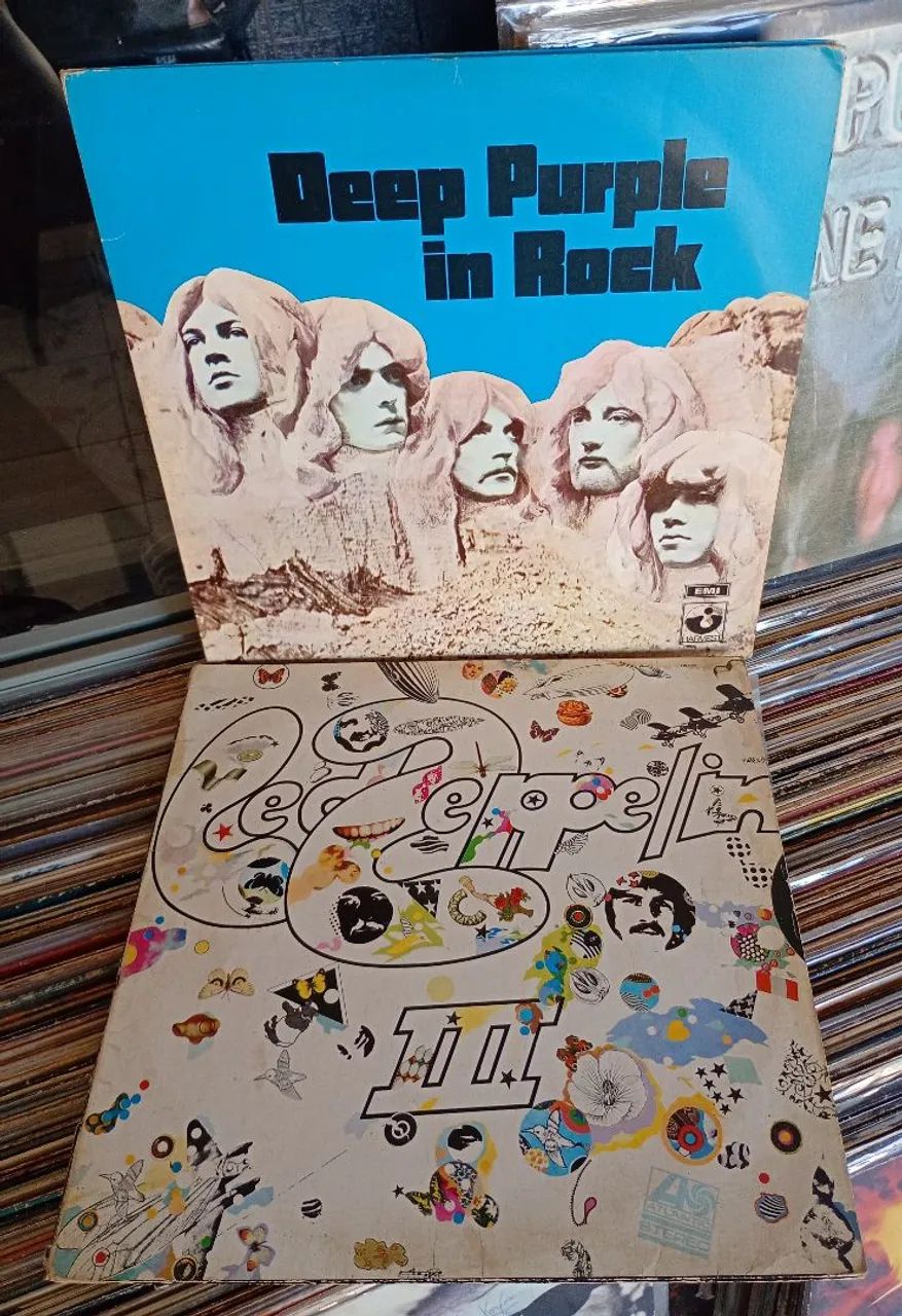 LED ZEPPELIN E DEEP PURPLE Discos De Vinil 