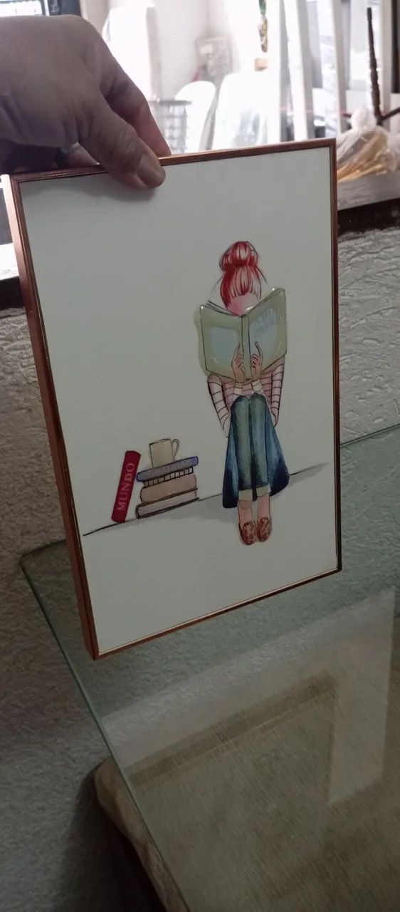 Vendo os 3 quadro, livro caixa, cofrinho  - Foto 3