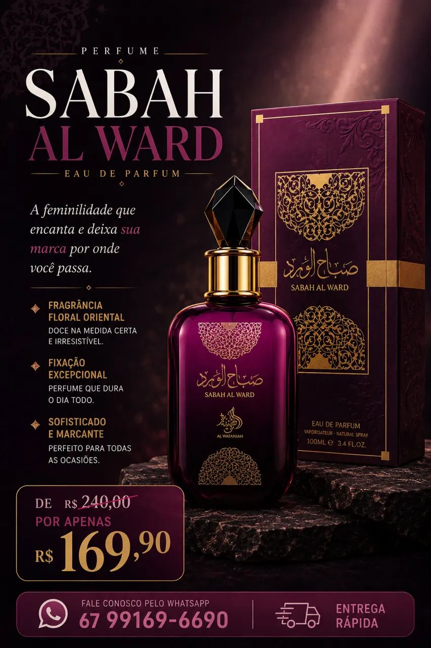 Perfume árabe Sabah
