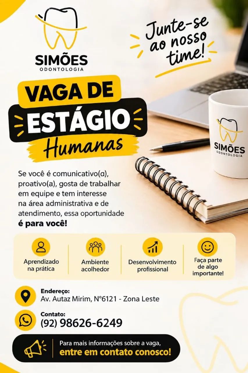 VAGA - ESTÁGIO