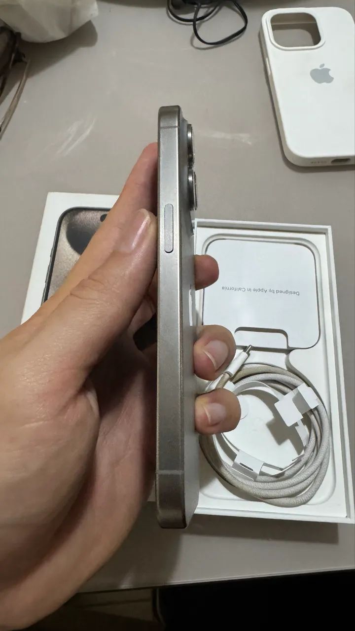 iPhone 15 pro 128gb estado de zero - Foto 5