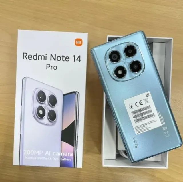 Note 14 pro 4g - azul global