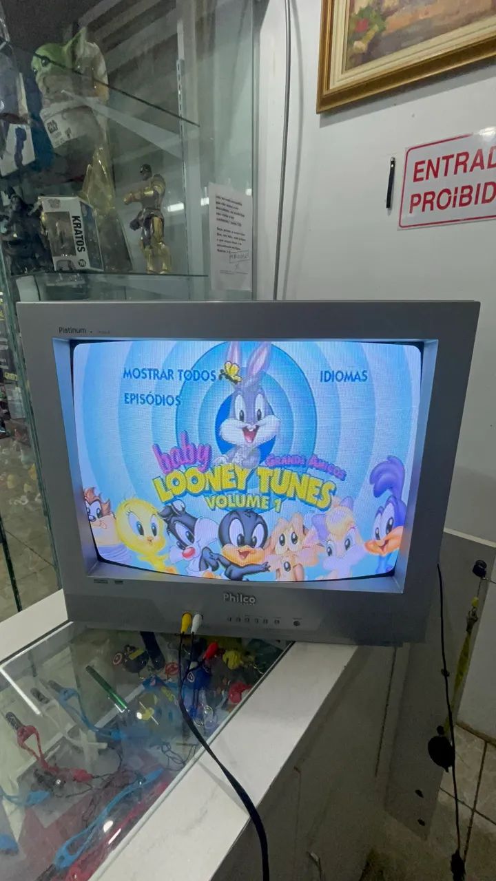 Tv retrô gamer Philco 21 