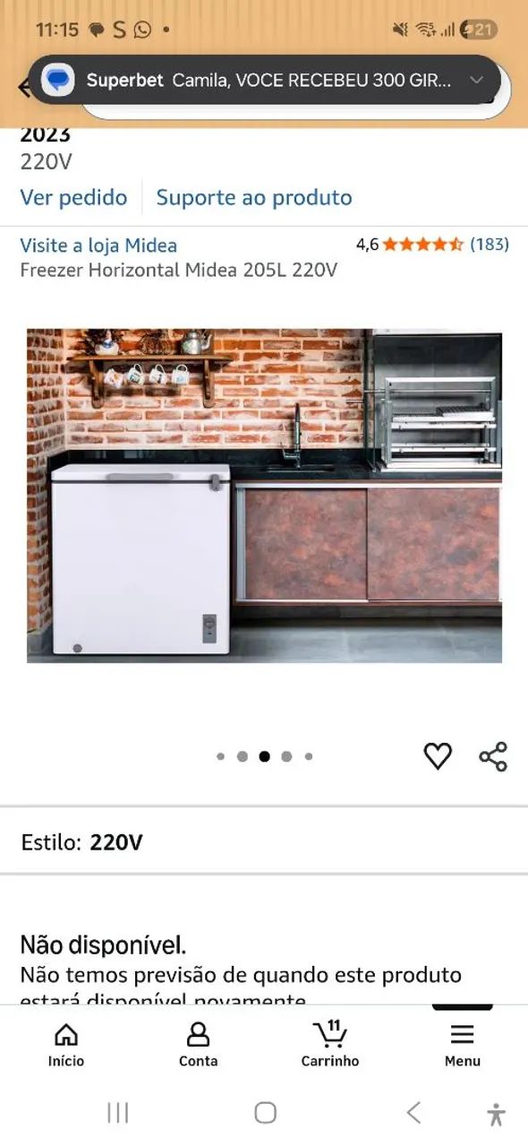 FREEZER HORIZONTAL 205 L MIDEA - Foto 4