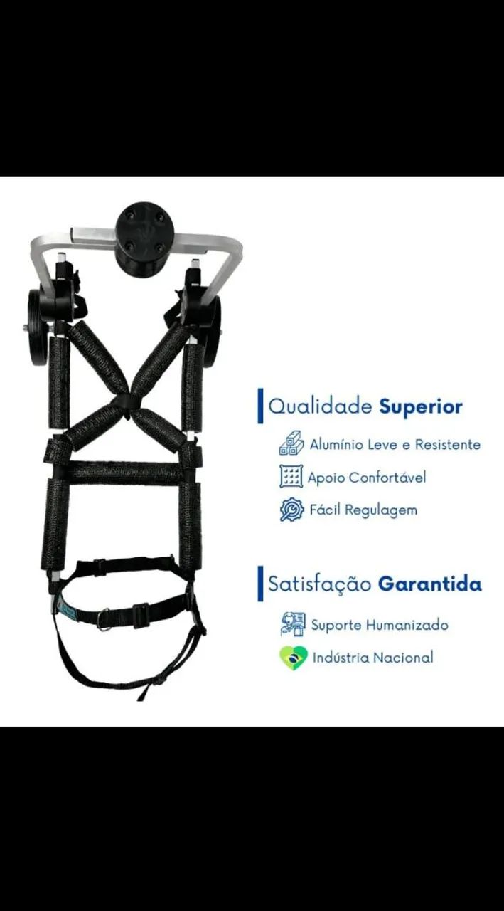 Cadeira de rodas para pet - Foto 2