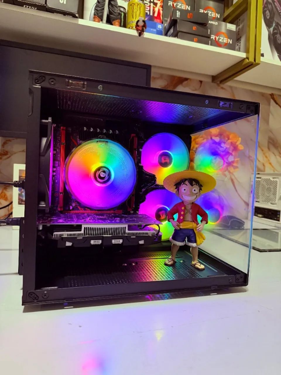 PC Gamer Xeon 2667 + 16GB + GTX 1050Ti - TOP - Foto 4