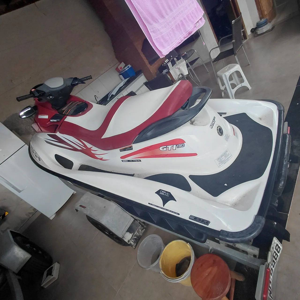 Vendo ou troco jet ski seadoo GTi-130 ano 2009. - Foto 4