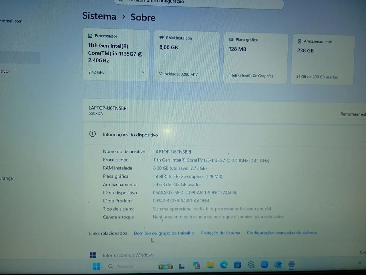 Notebook Samsung com defeito  - Foto 2