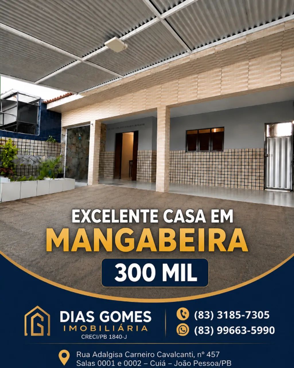Casa em Mangabeira com Excelente Localização