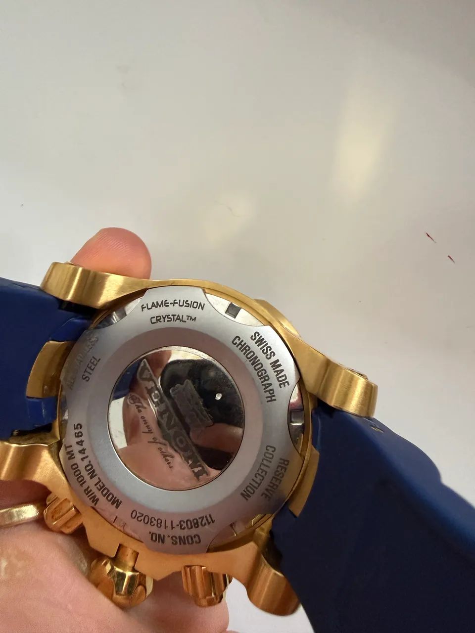 Relógio Invicta Raro e banhado a ouro 18K - Foto 3