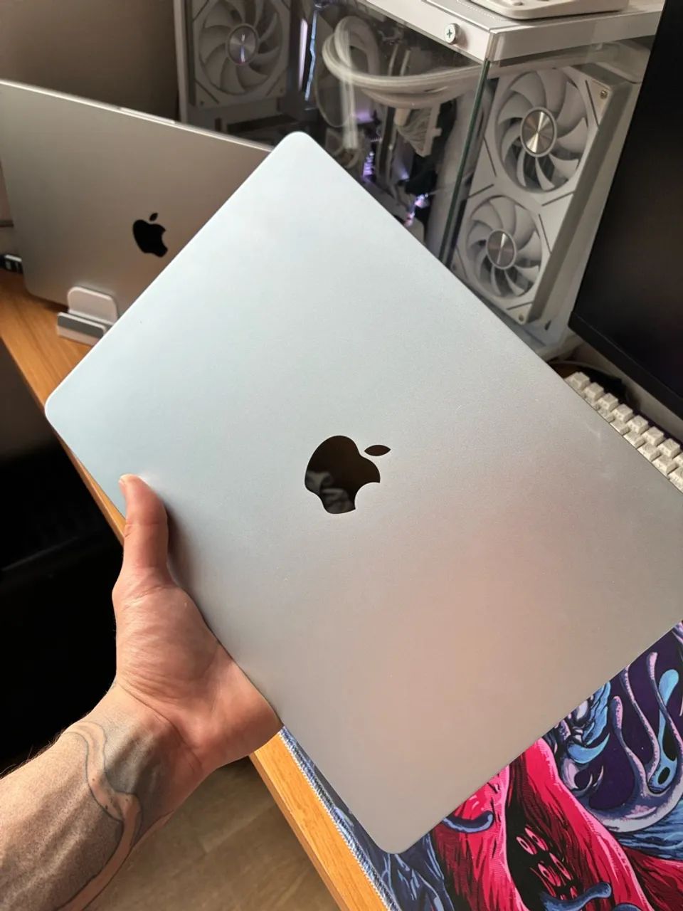 MacBook Air M4 13 Polegadas Azul 256GB 16GB RAM  - Foto 5