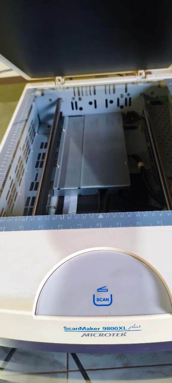 Scanner A3 Profissional Microtek ScanMaker 9800XL Plus - Funcionando 100%