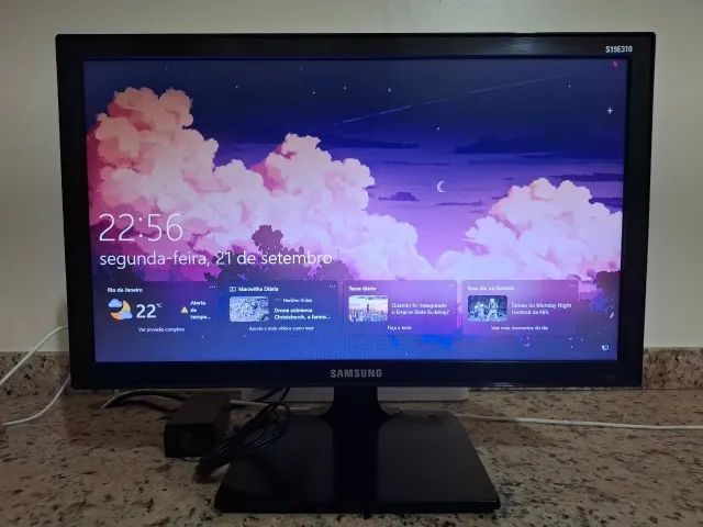Monitor Samsung 18.5 Polegadas LED com entrada HDMI (modelo S19E310) - EM BANGU, RJ - Foto 2