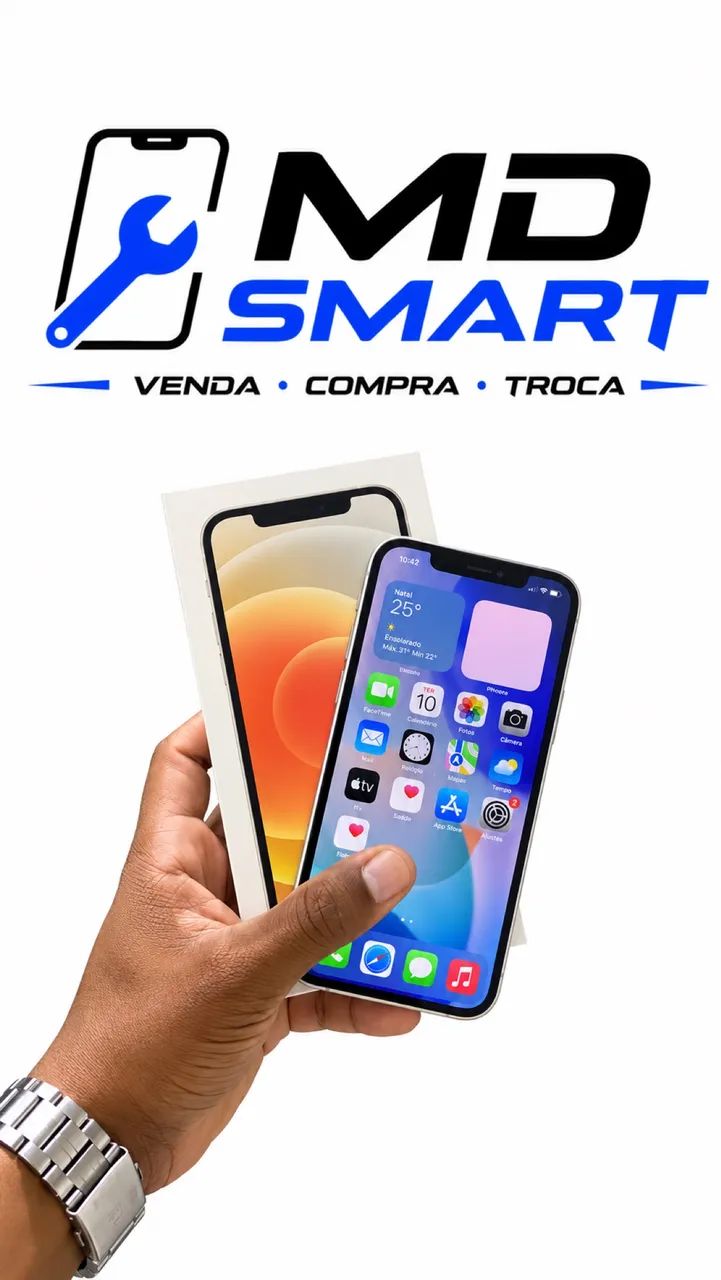IPHONE 12 BRANCO 64GB  - Foto 4