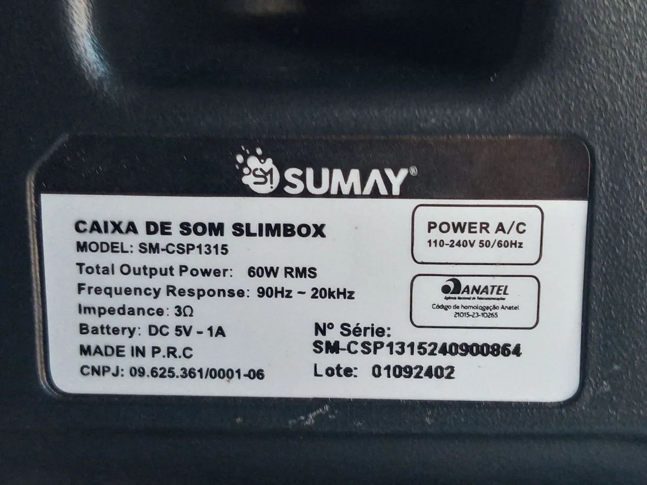 Caixinha de som sumay - Foto 4