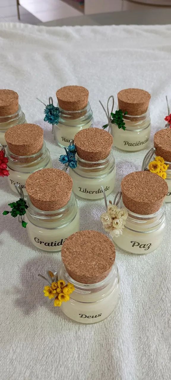 Lembrancinha Presente Velas Aromáticas 