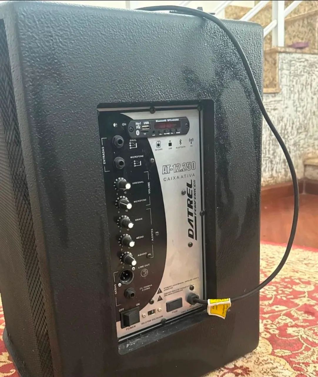 Caixa de Som Datrel AT15 Bluetooth 15 Polegadas 300W - Foto 2
