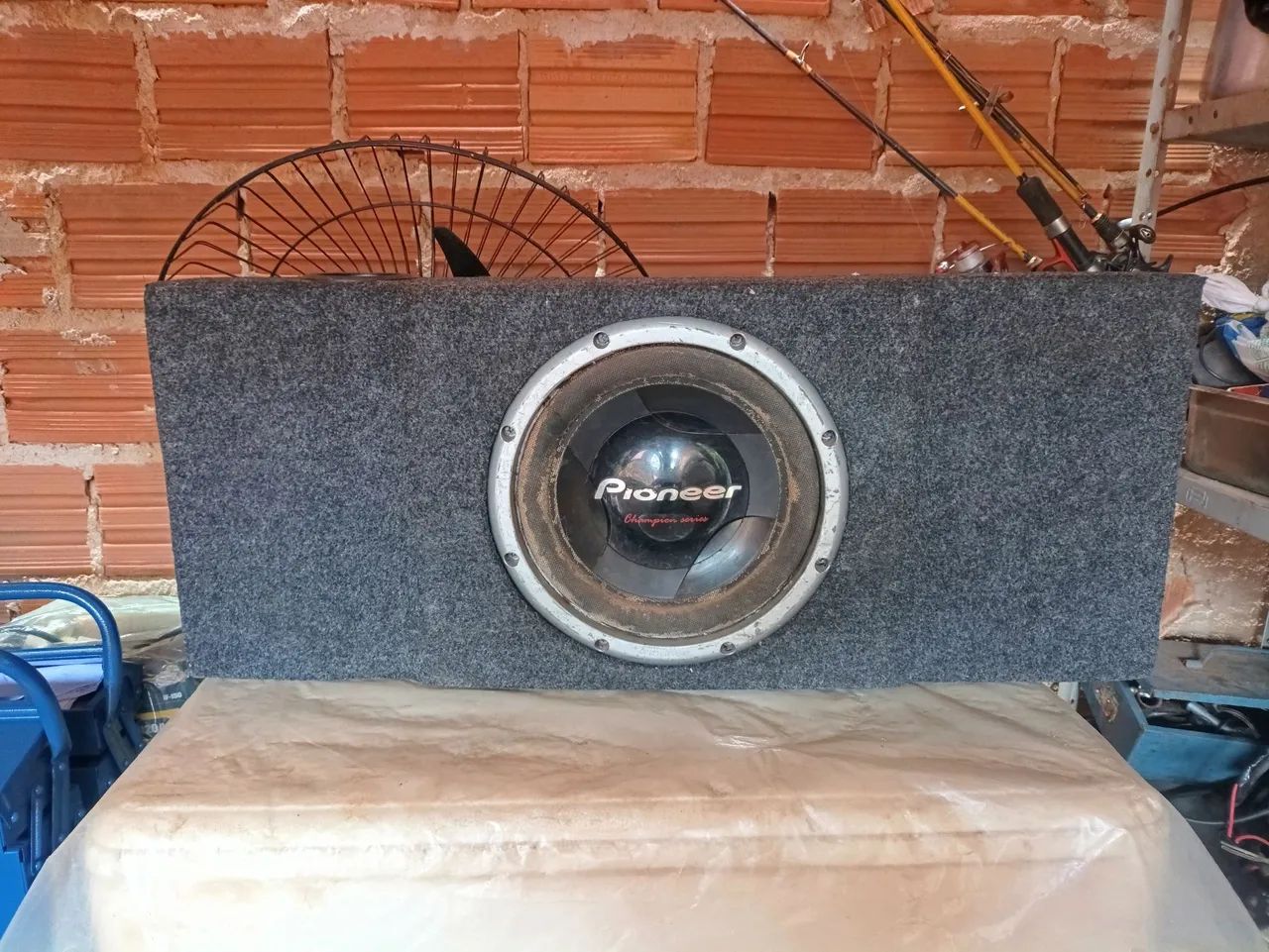 Caixa slim com auto falante 12 polegadas  - Foto 2