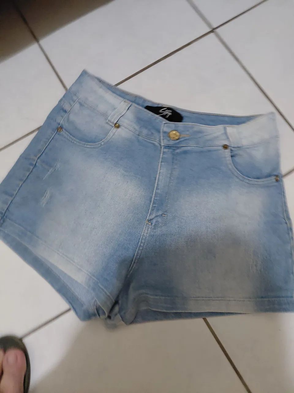 Short jeans Strip tamanho 44