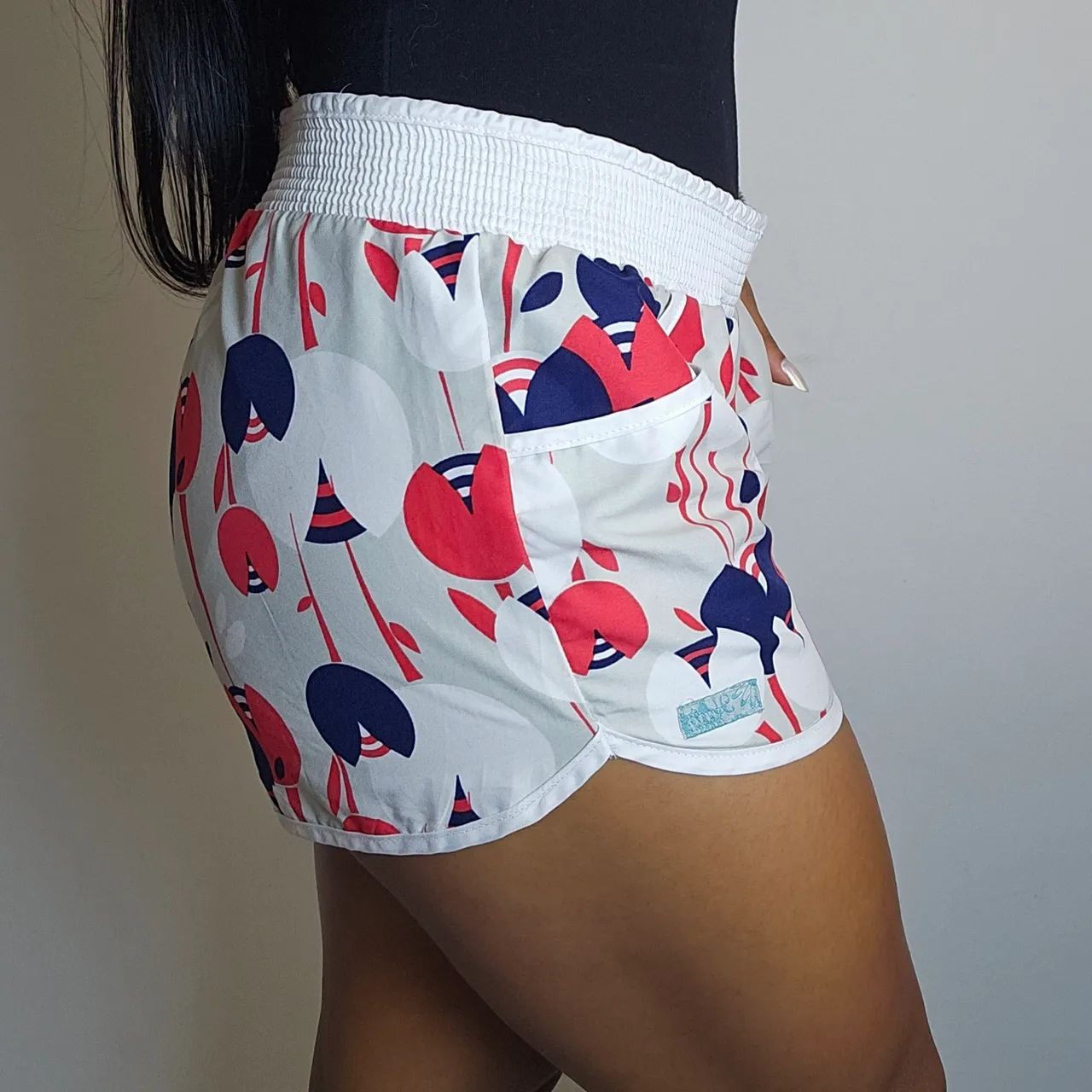 (38/40) short estampado hering | peça única - Foto 3