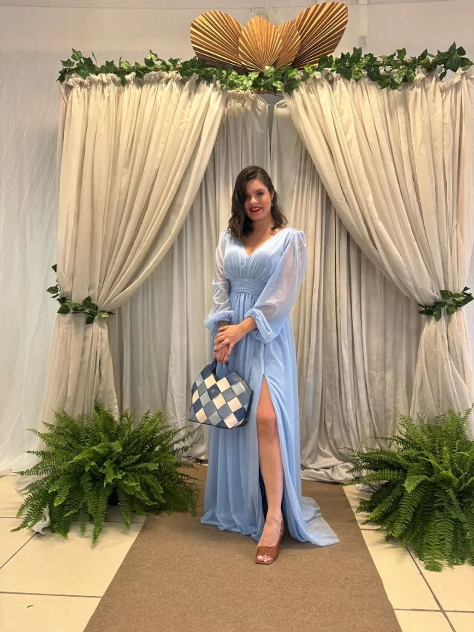 Vestido azul Tiffany - Foto 3