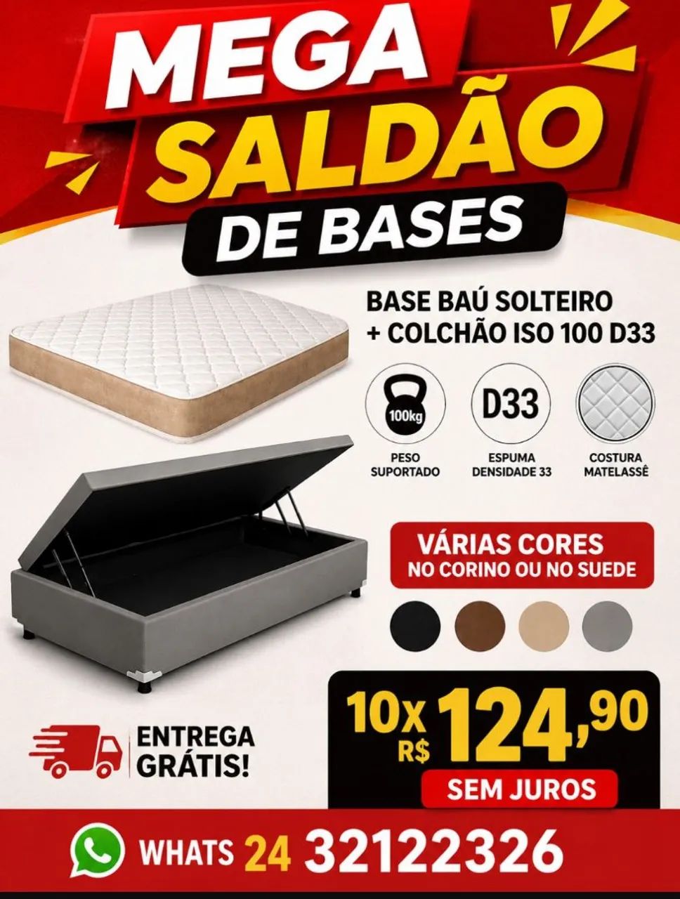Cama box casal 299,00 - Foto 3