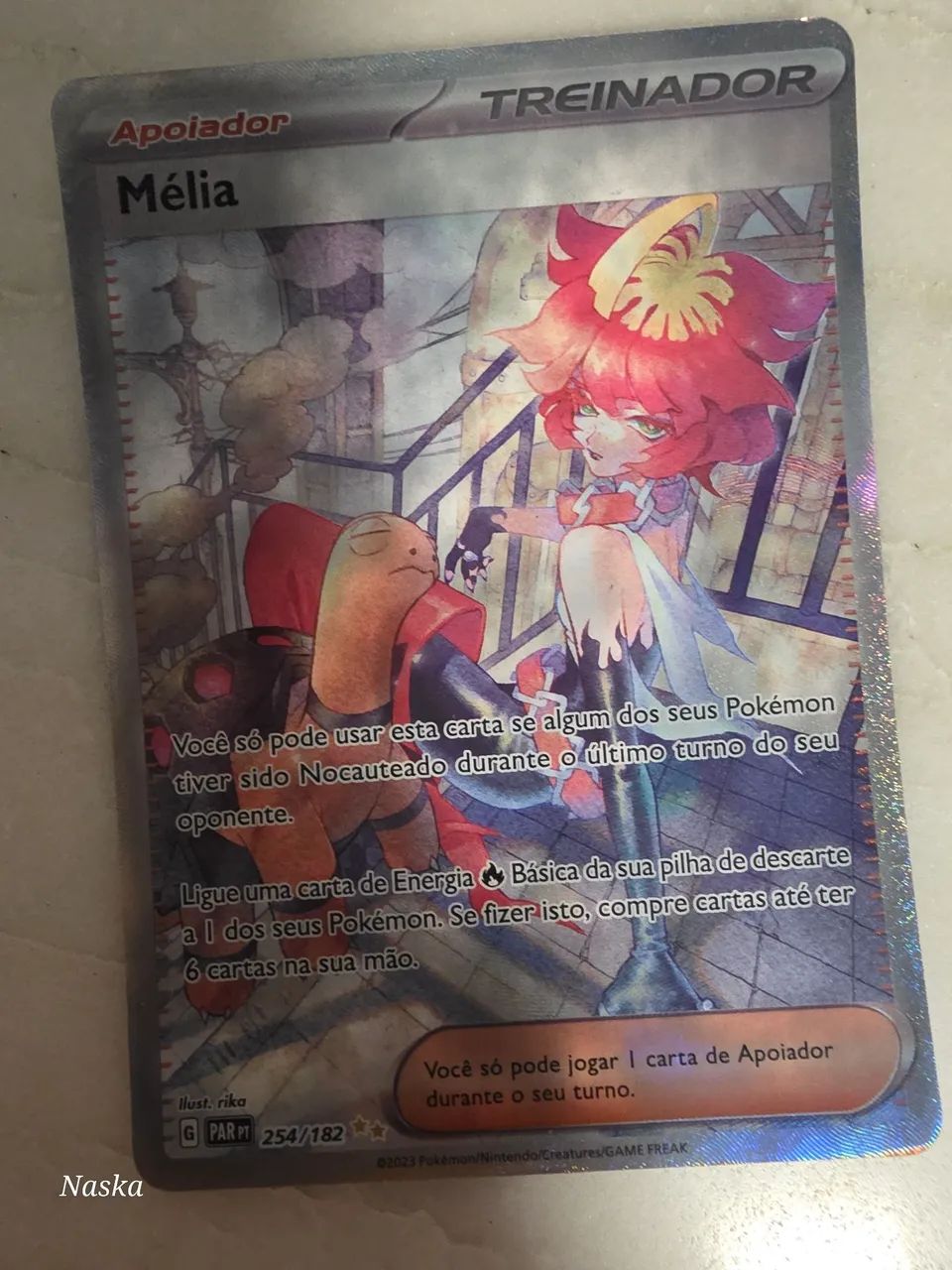 TCG treinadora Mélia 254/182 2023
