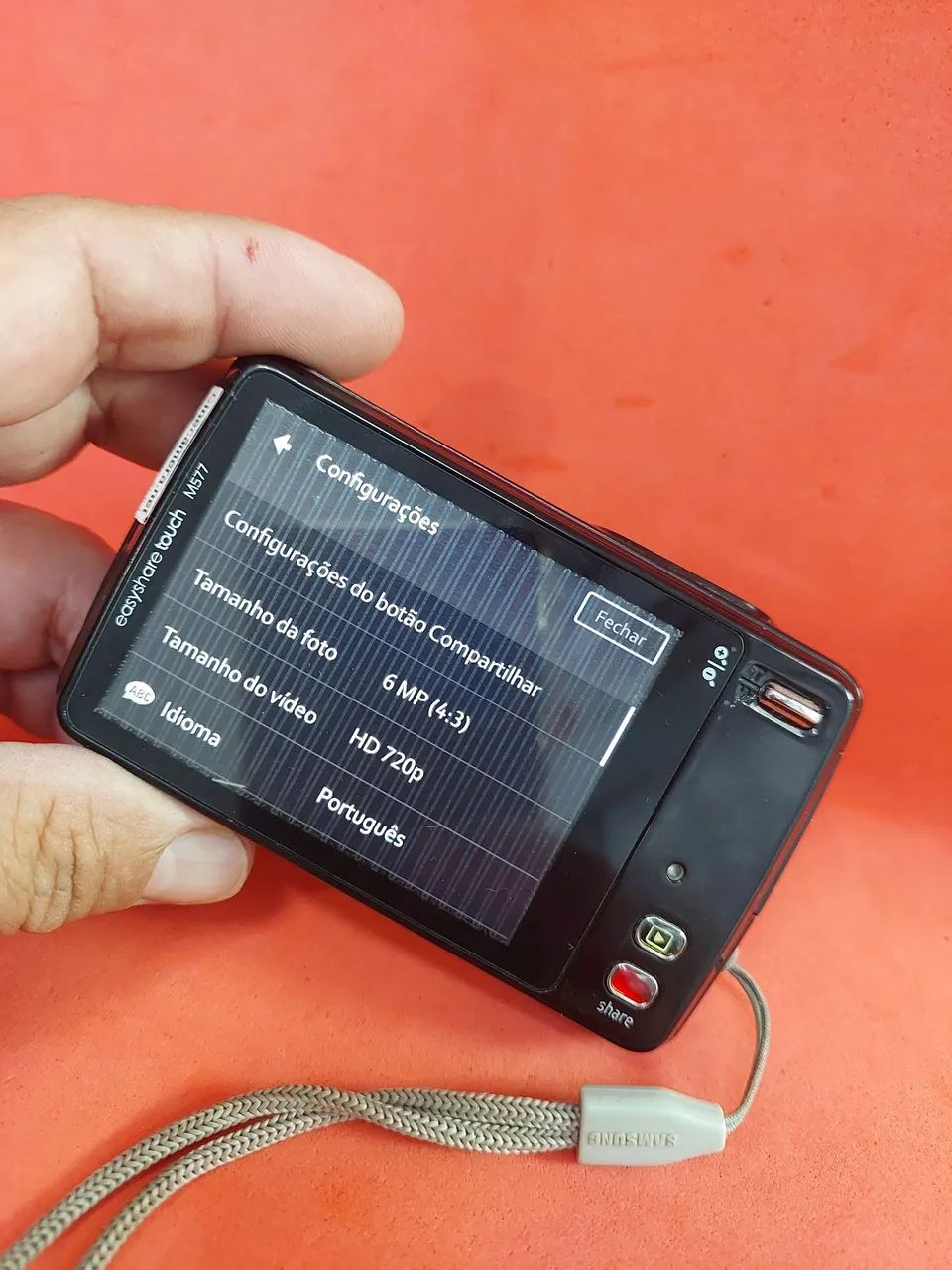 Câmera Kodak Easyshare touch-screen funcionando  - Foto 2