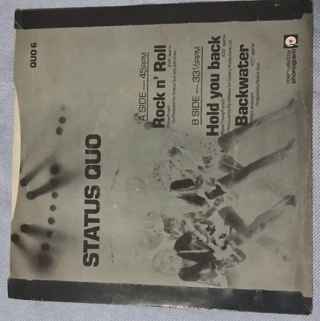 Compacto Vinil 7" Status Quo - Rock and roll P1980 França - Foto 2