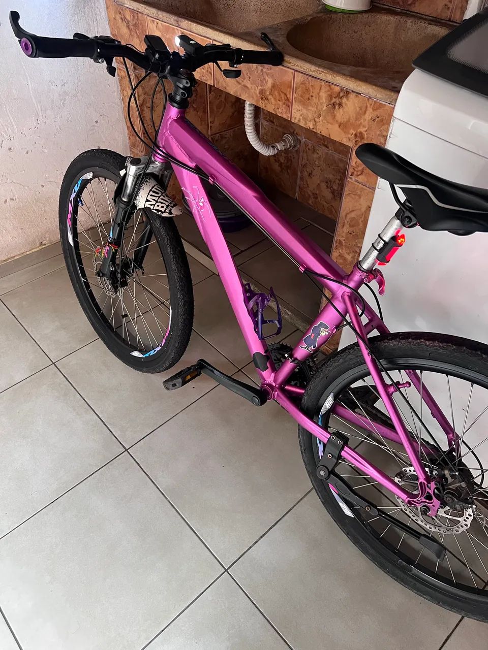 Bicicleta de alumínio 