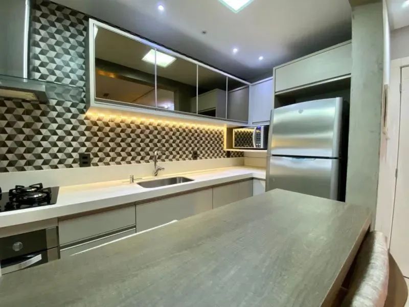 APARTAMENTO SEMIMOBILIADO COM 1 SUÍTE + 1 QUARTO NO SOUZA CRUZ - Foto 2