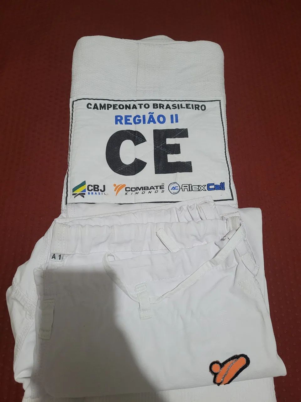 Kimono Judô Trançado Série Prata Branco - Foto 2