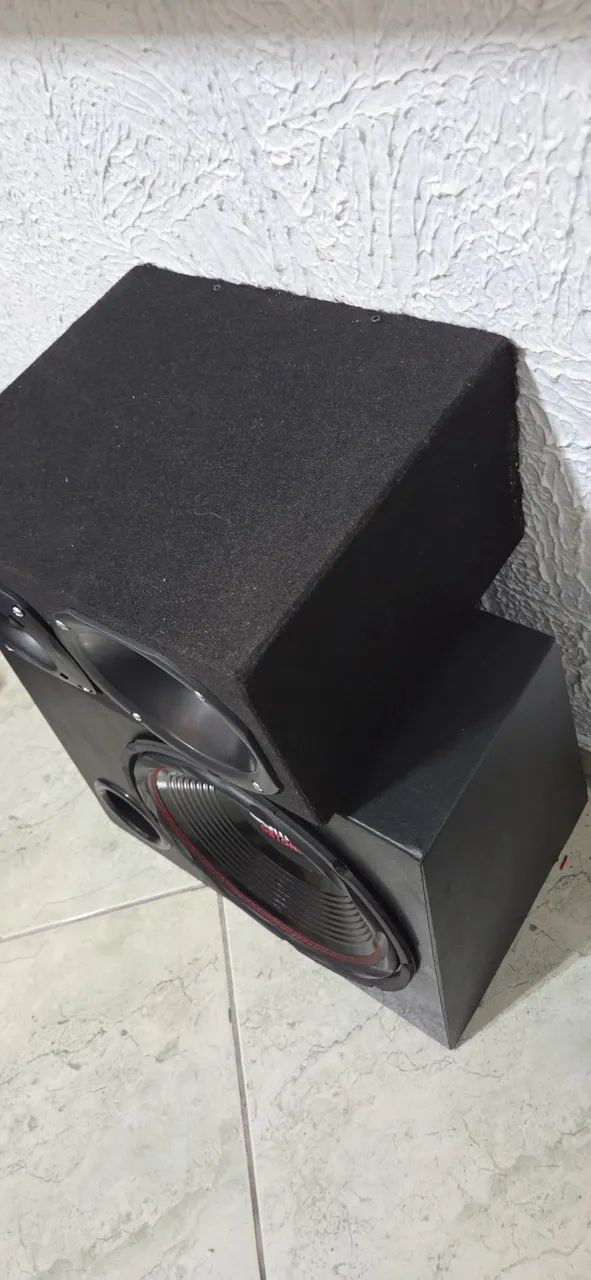 Vendo caixa dutada 12 polegadas Bomber e corneta e twiter JBL nova . - Foto 2