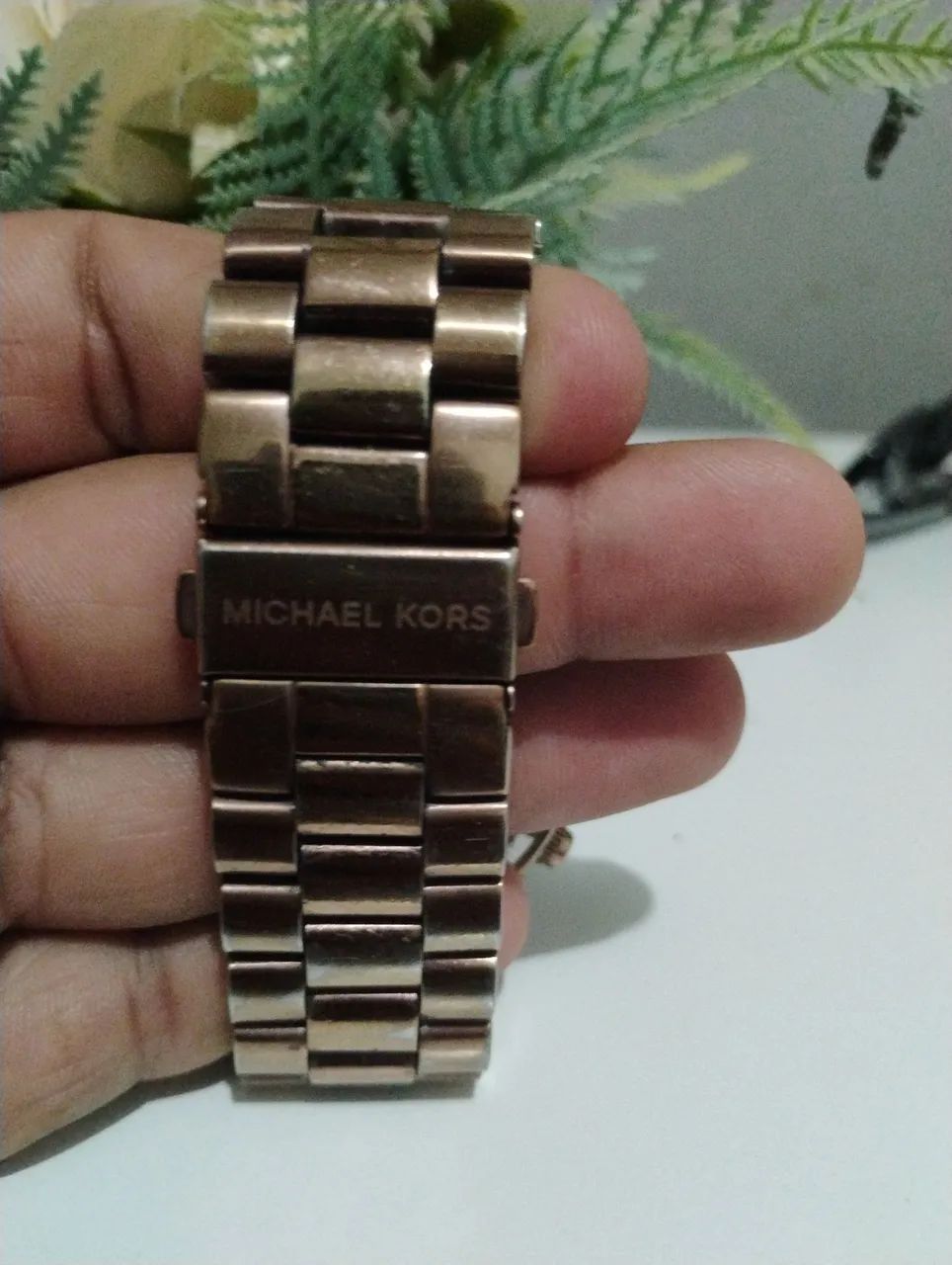 RELÓGIO MICHAEL KORS ORIGINAL BRONZE  - Foto 3