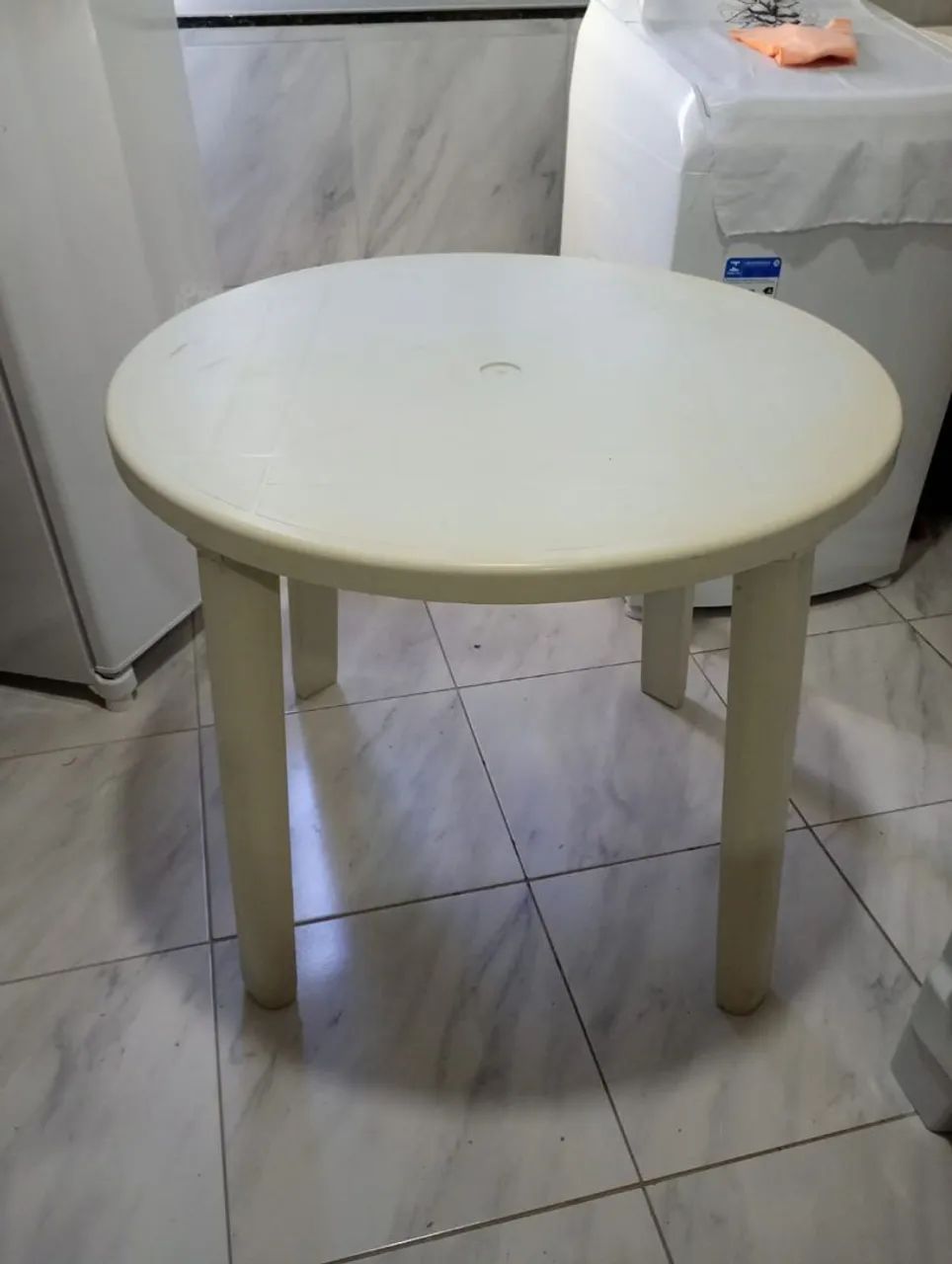 Mesa de plástico - desmontável - Foto 4